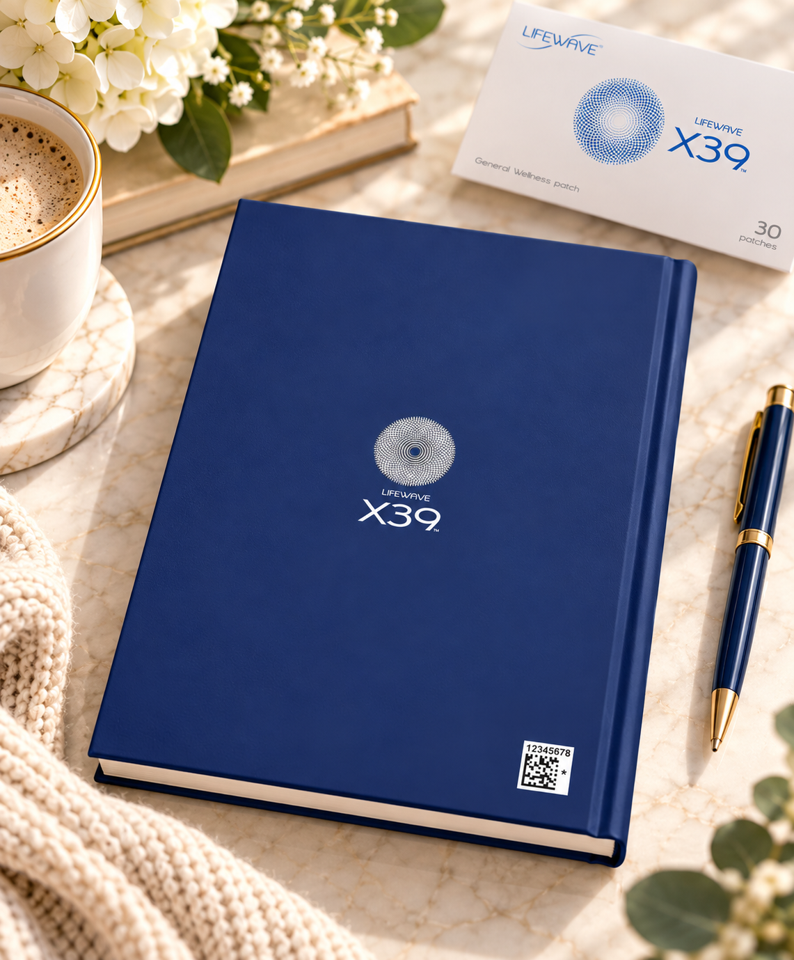 My Lifewave Journey Hardback Journal - Lined 150 Page Notebook - Image 3