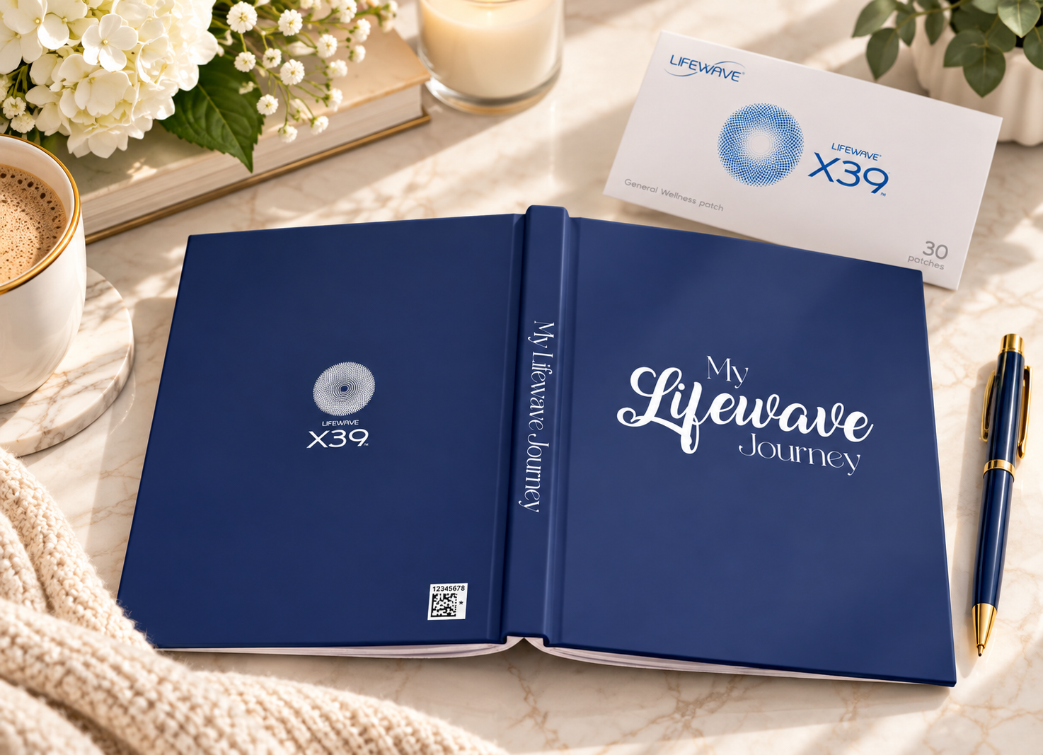 My Lifewave Journey Hardback Journal - Lined 150 Page Notebook - Image 6