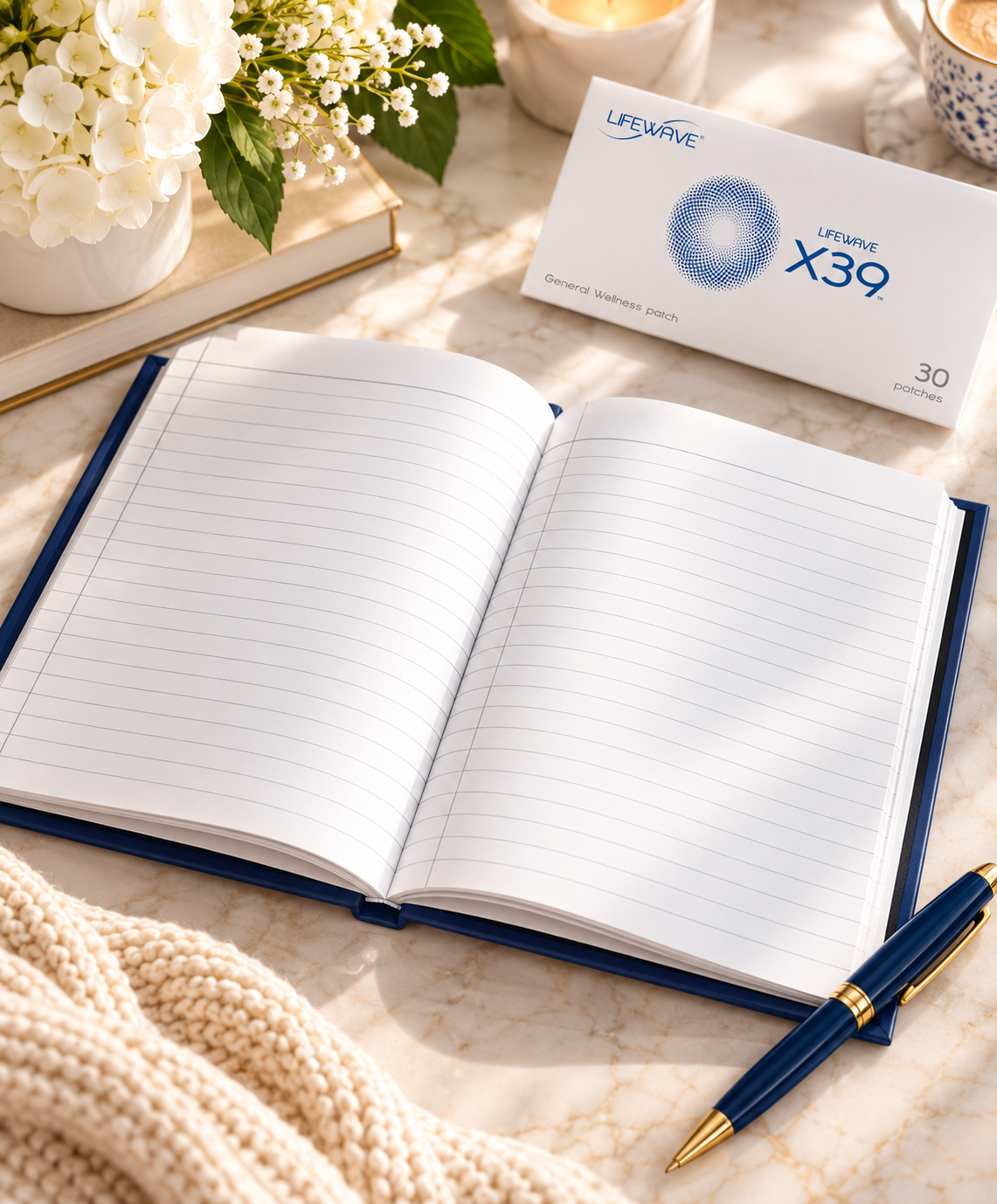 My Lifewave Journey Hardback Journal - Lined 150 Page Notebook - Image 7