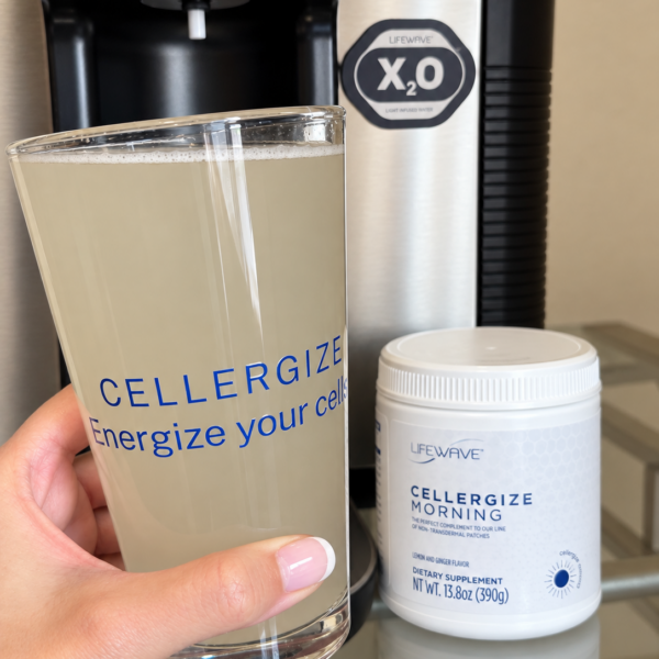 Cellergize Lifewave Mixing Glass. Energize Your Cells - 16 oz