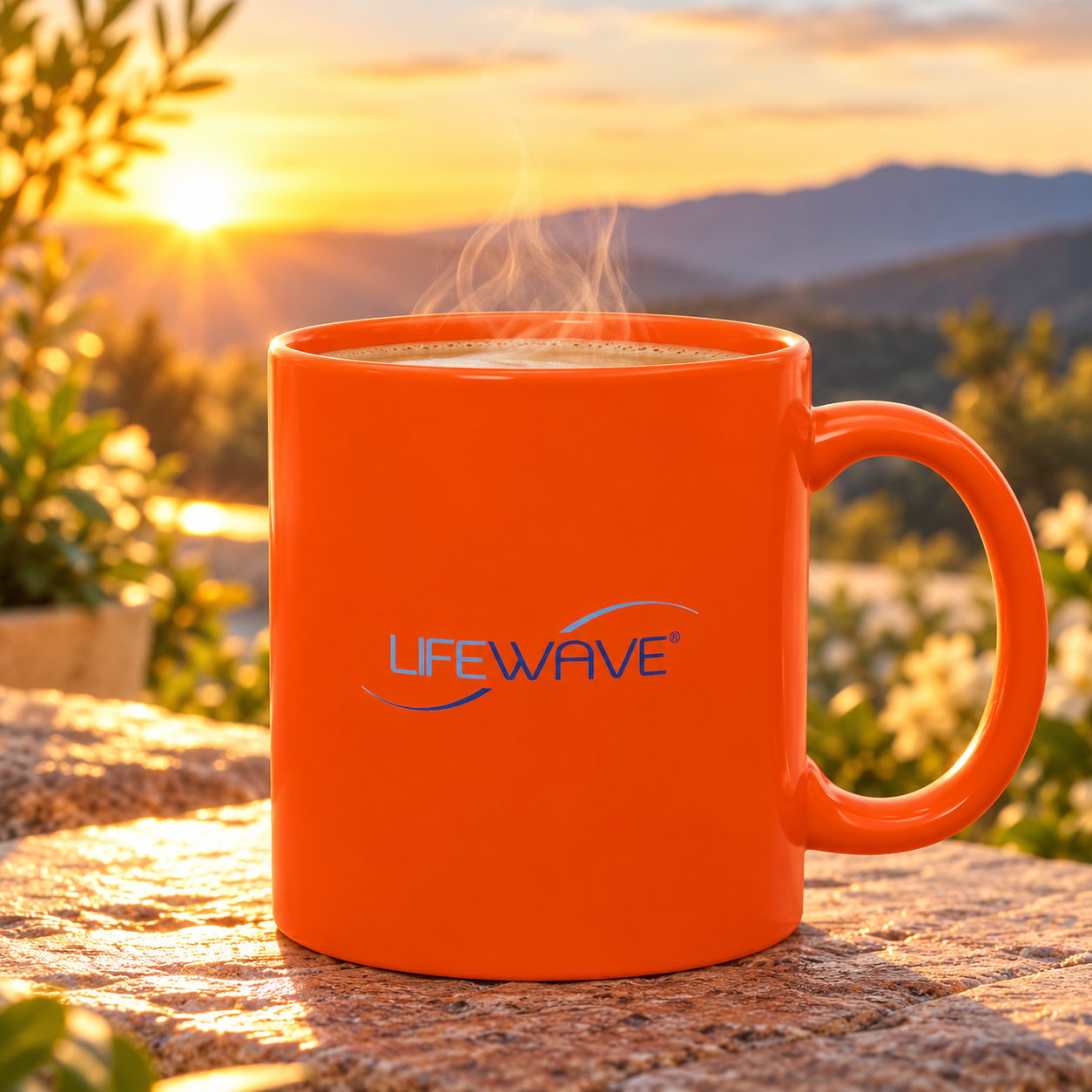 LIFEWAVE Ceramic Mug with Signature Lifewave Logo - 11 oz - Image 4