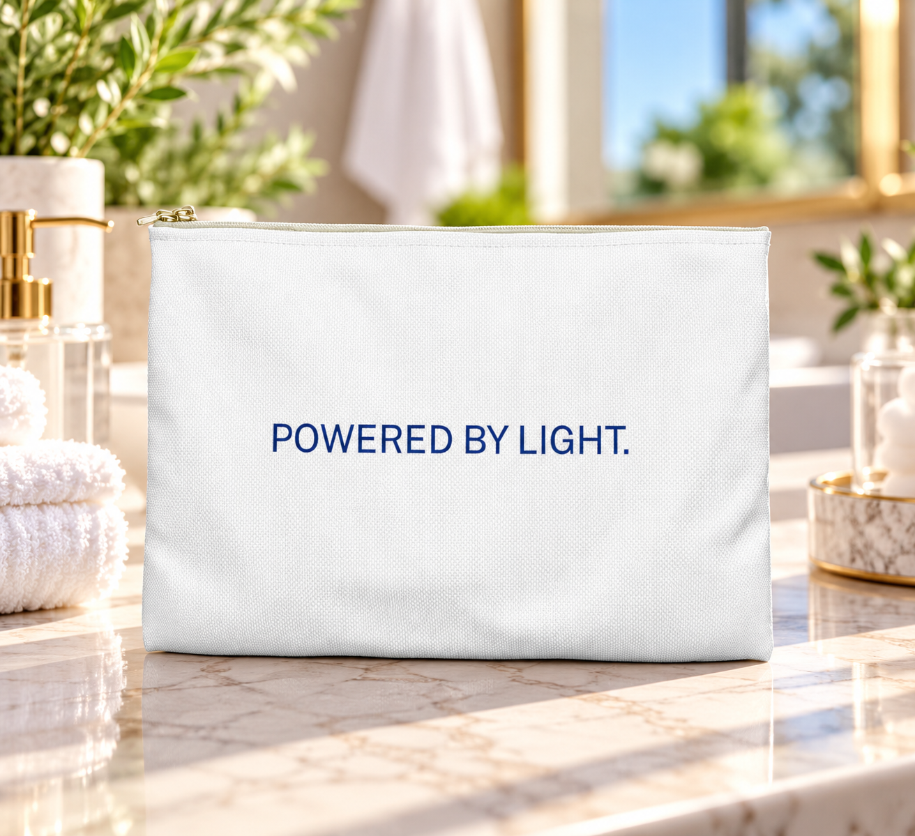 Lifewave Patches Travel Pouch. Powered by Light - White or Black Zipper - Image 7