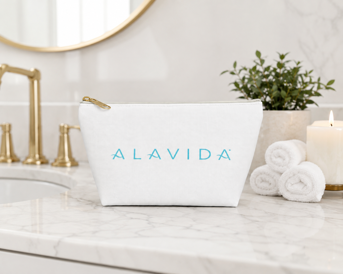 Alavida Cosmetic Bag. Lifewave Skin Regeneration System - T-Bottom - Image 3