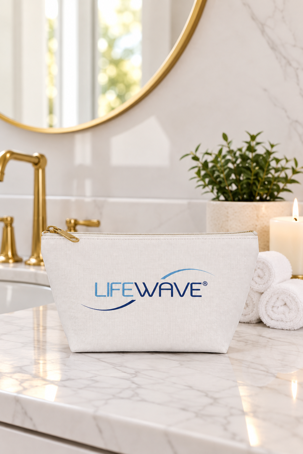 Alavida Cosmetic Bag. Lifewave Skin Regeneration System - T-Bottom - Image 2